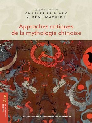 cover image of Approches critiques de la mythologie chinoise